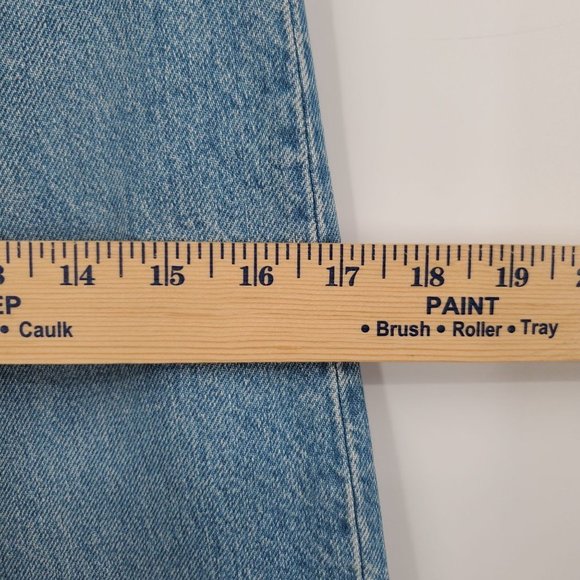 Reformation Women's Straight Leg Jeans - Blue - Picture 13 of 13